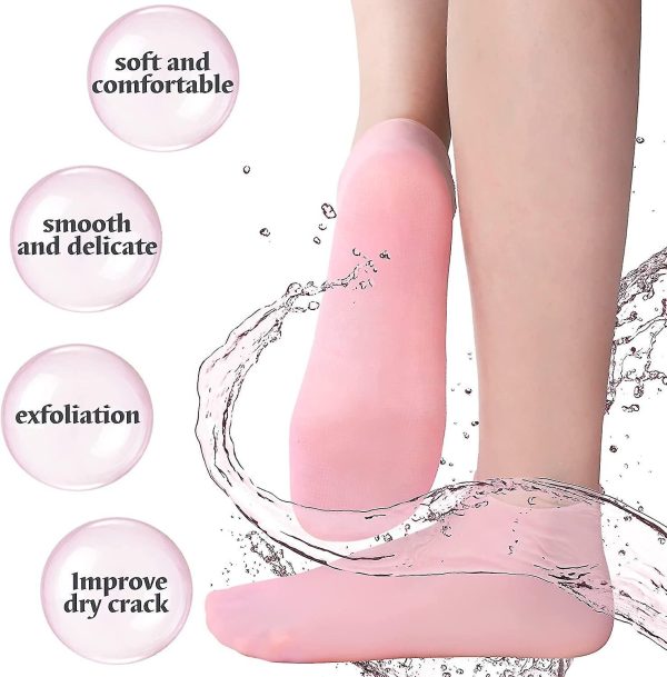 High Quality 1 Pair Silicone Moisturizing Jelly Socks & Foot Care Protector