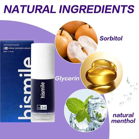 100% Original Teeth Brightening Hismiles V34 Color Corrector Serum (30ml)